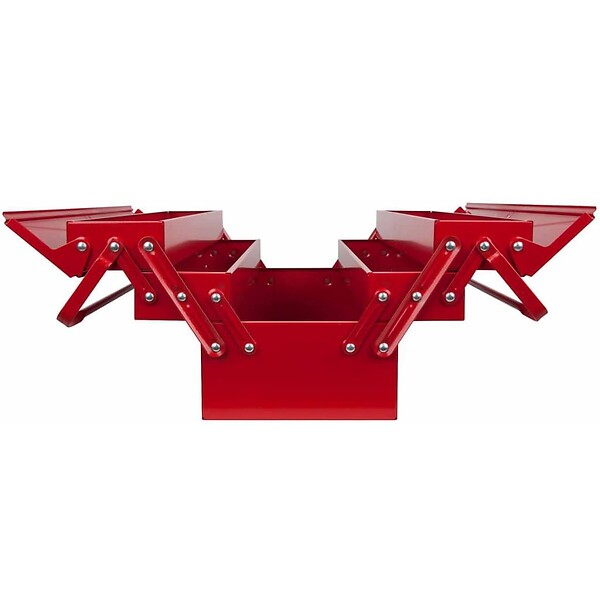 KS TOOLS - KSTOOLS - Caisse à outils métallique, 5 compartiments 530 x 210 x 200 - 999.0125 - large