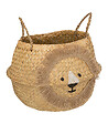 ATMOSPHERA - Panier de rangement motif Lion D 35 cm chambre enfant - vignette
