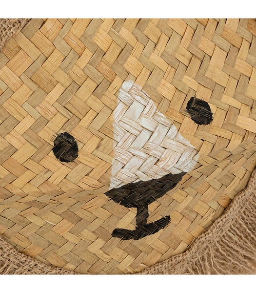 ATMOSPHERA - Panier de rangement motif Lion D 35 cm chambre enfant - large