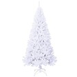 VIDAXL - vidaXL Arbre de Noël artificiel avec branches épaisses blanc 240cm PVC - vignette
