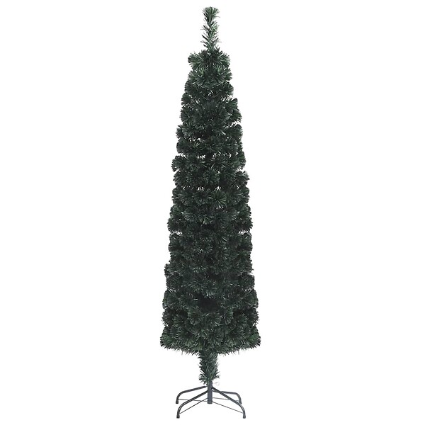 VIDAXL - vidaXL Arbre de Noël artificiel mince et support 120 cm fibre optique - large