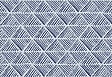 JARDILINE - Tapis extérieur rectangulaire LOUXOR - Bleu/blanc - 90x150cm - vignette