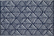 JARDILINE - Tapis extérieur LOUXOR - Blanc et bleu - 160x240cm - vignette