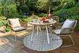 JARDILINE - SEVILLE Tapis d'extérieur rond 150 cm - vignette