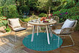 JARDILINE - SEVILLE Tapis d'extérieur rond 150 cm - vignette