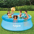 FUNSICLE - Piscine auto stable transparente bleue Funsicle Ø2,44m x76cm - vignette