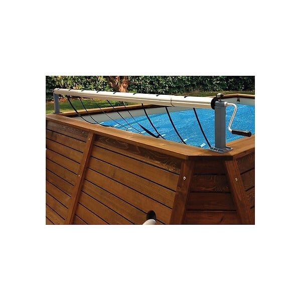 KOKIDO - Enrouleur en Aluminium pour Piscines Hors-Sol. jusqu'à 5.5 m - large