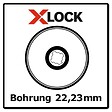 BOSCH - Disque à tronçonner BOSCH Professonal X-LOCK Expert for Inox and Metal Ø 125x1x22,23 mm - vignette