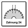 MAKITA - Lame carbure bois MAKITA A-89632 MForce 24 dents Ø165 mm - vignette