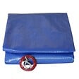 TECPLAST - Bache piscine ronde  620 cm pour piscine de 540 cm Bleue et verte Filet d'écoulement - vignette