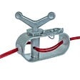 TECPLAST - Bache piscine ronde  620 cm pour piscine de 540 cm Bleue et verte Filet d'écoulement - vignette