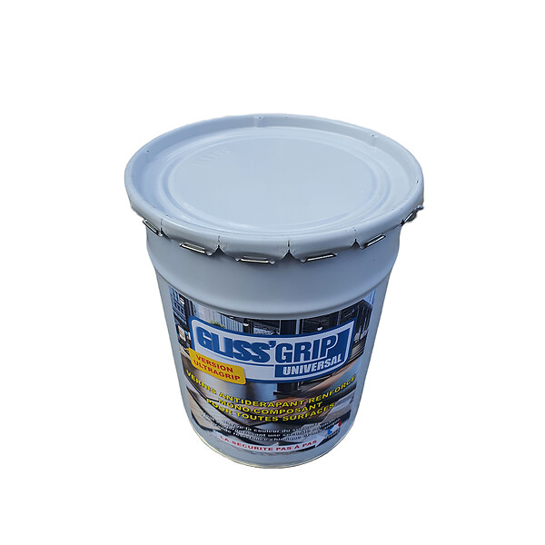GLISS GRIP - Vernis Antidérapant Léger Mono-composant Pour Toutes Les Surfaces - K-GG-UNI-UG-5KG - large