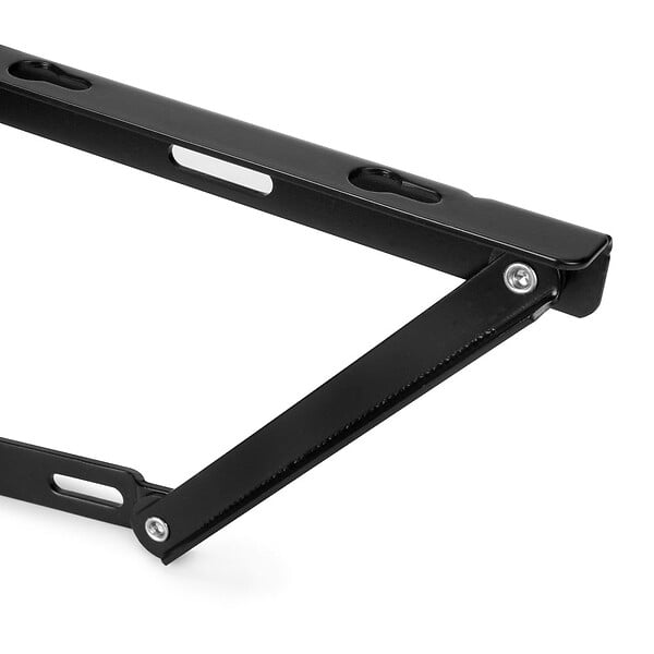 EMUCA - Jeu de levage pour lits lits, ouverture frontale, pour lits de 135 cm, Acier, Peint en noir - large