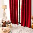 C MA DECO - Rideau thermique avec microfibre doublée d'une polaire, 8 oeillets - vignette