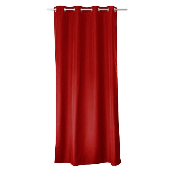 C MA DECO - Rideau thermique avec microfibre doublée d'une polaire, 8 oeillets - large