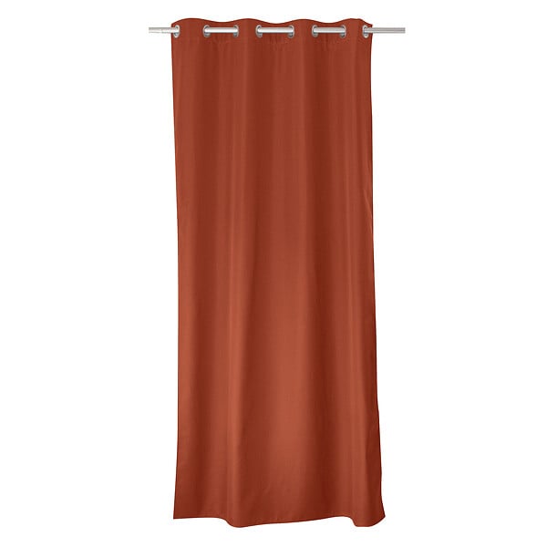 C MA DECO - Rideau thermique - Microfibre doublée d'une polaire - 8 oeillets - large