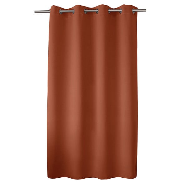 C MA DECO - Rideau thermique avec microfibre doublée d'une polaire, 8 oeillets - large