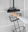 WENKO - Serviteur douche Thermostat Milo 2n noir - vignette