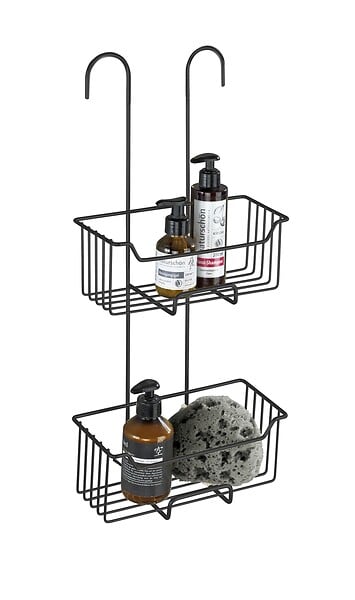 WENKO - Serviteur douche Thermostat Milo 2n noir - large