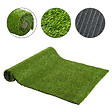 OUTSUNNY - Gazon synthétique artificiel moquette extérieure intérieure 3L x 1l m herbes hautes denses 2,5 cm vert - vignette