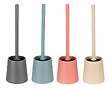 WENKO - 20 brosses WC silicone - Sortino - Assortiment 4 couleurs - vignette