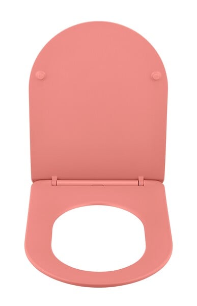 WENKO - Abattant galati corail mat - large