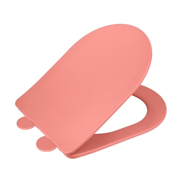 WENKO - Abattant galati corail mat - large