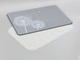 WENKO - Tapis de bain en terre diatomée Astera - Gris - 60x39cm - vignette