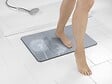WENKO - Tapis de bain en terre diatomée Astera - Gris - 60x39cm - vignette