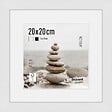 NIELSEN - Cadre photo bois NIELSEN 20x20 - Blanc - H.20xL.20cm - vignette