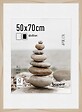 NIELSEN - Cadre bois APOLLON - Naturel - 50x70cm - vignette