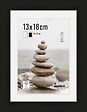 NIELSEN - Cadre photo bois Apollo Noir - 13x18cm (ouverture 10x15) - vignette