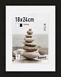 NIELSEN - Cadre photo bois Apollo - Noir - 18x24cm - vignette