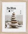 NIELSEN - Cadre photo en pin massif Nielsen - Naturel - 24x30cm - vignette