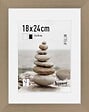 NIELSEN - Cadre bois Apollon - Argent - H.22xL.28cm - vignette