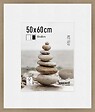 NIELSEN - Cadre bois Argent 50x60cm avec passe-partout 30x40 - vignette
