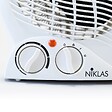 NIKLAS - Chauffage électrique 2000W Radiateur Soufflant Climatiseur Portable Blanc Thermostat 5 à 35°C  NIKLAS - vignette