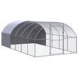VIDAXL - vidaXL Poulailler d'extérieur 3x6x2 m Acier galvanisé - vignette