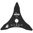 VITO - Lame de coupe pour Débroussailleuse 3 dents Ø255mm Alesage 25.4 VITO - vignette