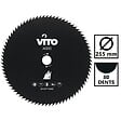 VITO - Lame de coupe pour débroussailleuse 80 dents Ø255mm Alesage 25.4 VITO - vignette
