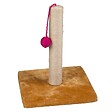 KZ GARDEN - Griffoir pour Chat avec Balle Grattoir Chaton Hauteur 30 cm Peluche moelleuse - vignette