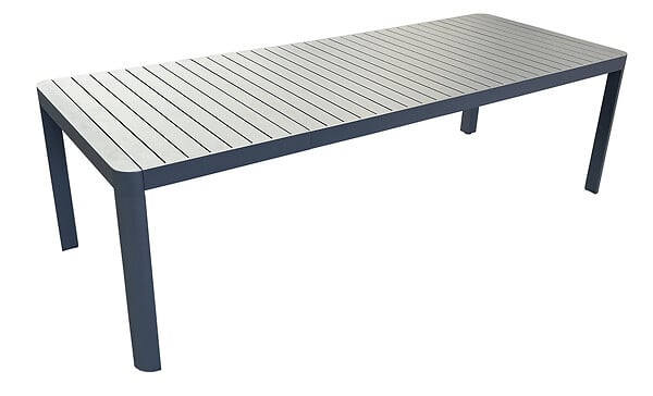 MODE DE VIE - Table extensible Buffalo 2 - ALuminium - Anthracite - large