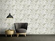 AS CREATION - pv/int estampe vert fd beige - vignette