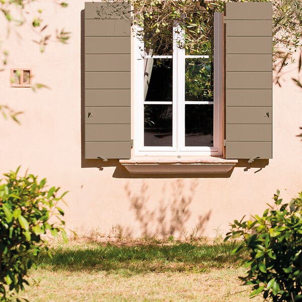 DULUX VALENTINE - Peinture extérieure Bois Ecran+ Dulux Valentine Satin-Beige Gris 0,5 L - large
