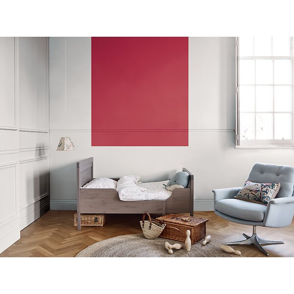DULUX VALENTINE - Peinture murs et boiseries Mat velouté Blanc Frisson 0,5L - large