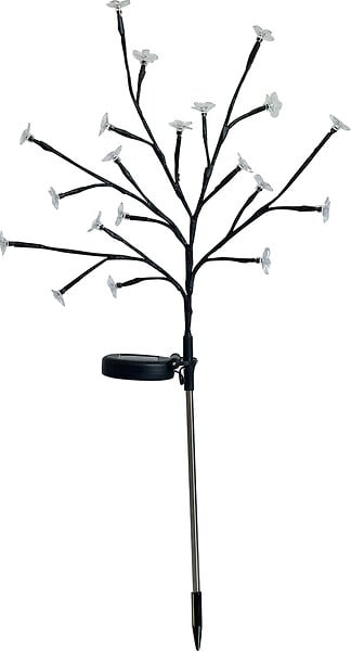 GALIX - Arbuste à fleurs solaire - Blanc - H.72,5cm - large