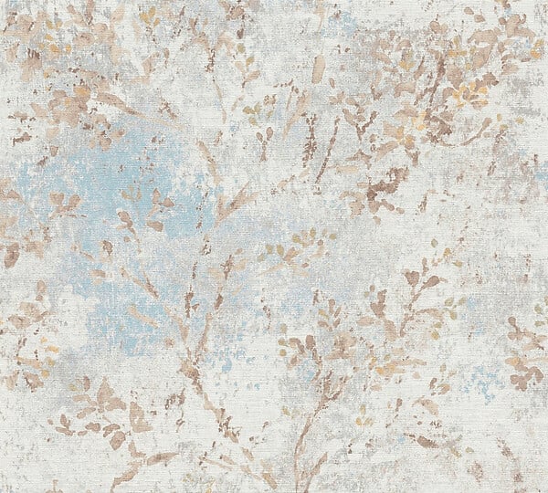 AS CREATION - Papier peint intissé estampe beige - L.10.05xl.0.53m - large