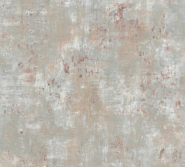 AS CREATION - Papier peint effet béton - Gris bronze - large