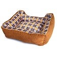 KZ GARDEN - Panier pour Chien et Chat MARRON Coussin Anti Stress Chiot Lit Confortable Lavable KZ GARDEN - vignette
