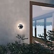 LUMIHOME - Pavé solaire rond noire diamètre 14cm IP65 - vignette